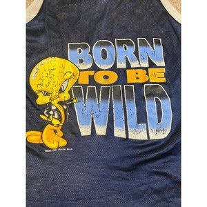 Vintage 90's Tweety "Born to be Wild" Jersey Tank